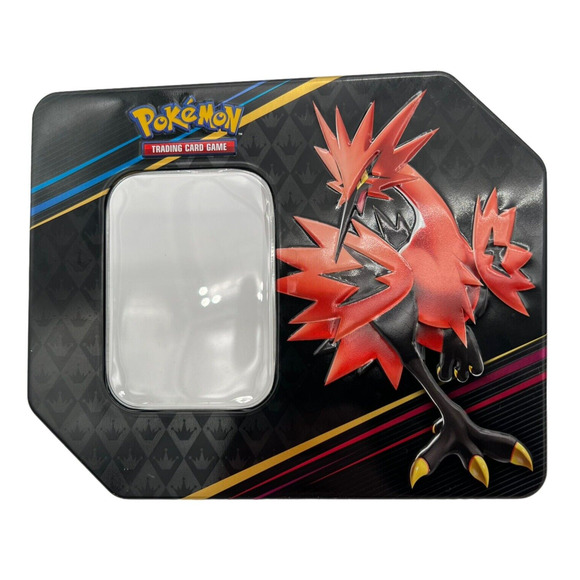 Pokemon Card Storage Tins EMPTY 2 Lots of 3 Crown Zenith 2022 Trading Game READ - Picture 9 of 14